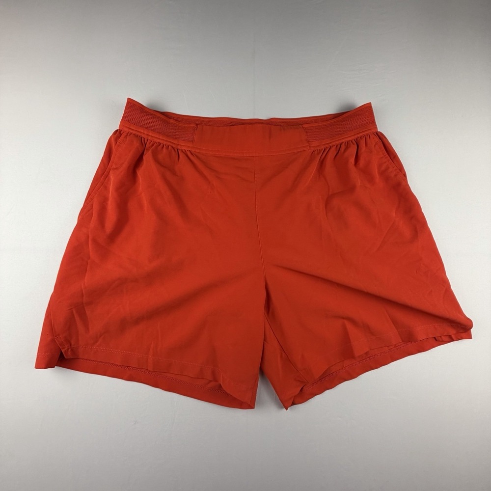 Nike Court Shorts Mens XL Red Athletic 7" Woven Tennis Performance Breathable